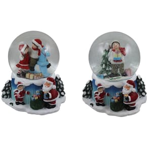 Schneekugel Noname, Kinder, Musik, sortiert, Ø10 cm, Spieluhr