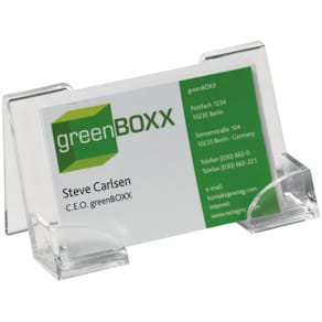 Visitenkartenbox Durable, Acryl