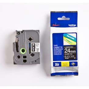 Brother TZe tape 24mmx8m white/black