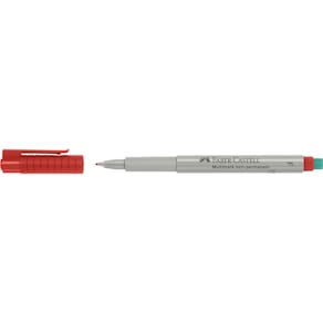 Overheadstift Faber-Castell Multimark, rot, non-permanent