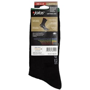 Strumpa merino JALAS 8220 svart 46-47