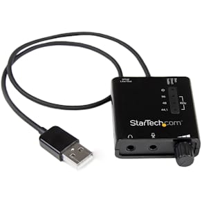 StarTech USB Sound Card w/ SPDIF Digital Audio & Stereo Mic