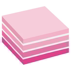 Post-It Notisar 76x76 kub pastelrosa