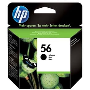 Bläckpatron HP C6656AE 56 svart