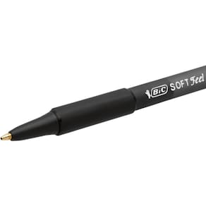 Kulepenn BIC Softfeel Clic Grip M sort