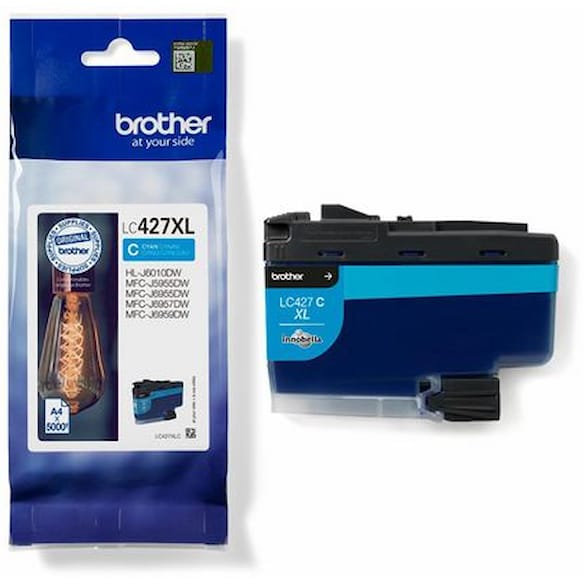 Blekk BROTHER XL LC427XLC Cyan