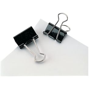 Pappersklämma LYRECO foldback 19mm 12/fp
