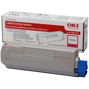 Toner OKI 43865722 6K magenta