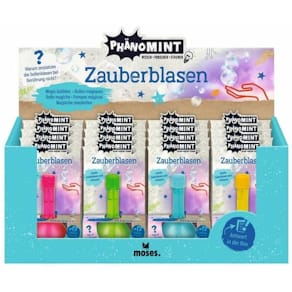 Seifenblasen MOSES PhänoMINT Zauberblasen, bunt