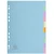 Pärmregister EXACOMPTA Papper Forever A4, 10 flikar