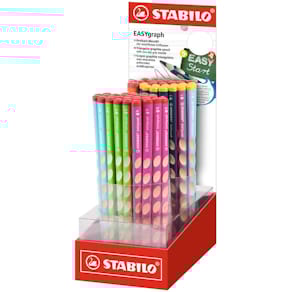 Bleistift STABILO EASYgraph, sort., Rechts-/Linkshänder