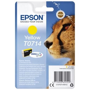 Blekk EPSON T0714 C13T07144022 gul
