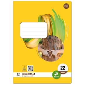 Schulheft Staufen Style, A4, 32 Blatt, Lineatur 22