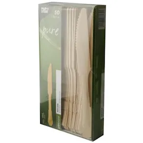 Bestick Träkniv PURE Premium 50/fp