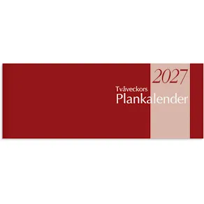 Tvåveckors Plankalender 2027