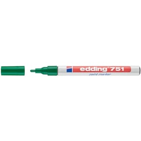 Lackmarker edding 751, 1-2 mm, grün