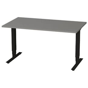 Bord höj/sänk Pro 1400x800 grå/svart