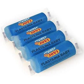 Modellera PLASTILINA Baby 18x38g blå