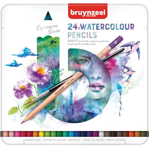 Aquarelpotloden Bruynzeel Expression, doos van 24 stuks