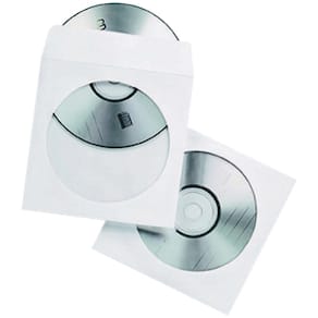 CD/DVD-ficka LYRECO med fönster 50/fp