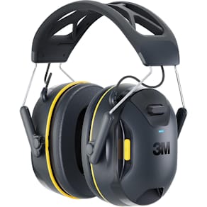 Gehoorbeschermer 3M WorkTunes Connect, Bluetooth, zwart