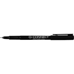 Fineliner Q-CONNECT, 0,4 mm, zwart