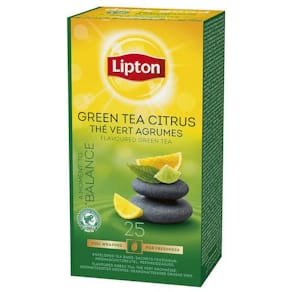 Te Lipton Green Tea Citrus, påse, 25st