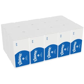 Falthandtuch Kleenex Ultra, weiß, 3-lagig, Interfold, 96 Stück