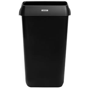 Papperskorg WC KATRIN 25L med lock Svart