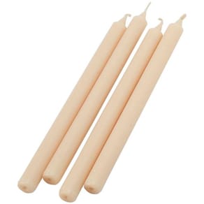 Engangstallerkener voksbelagt Ø22 cm, creme, 50 stk