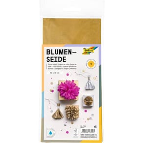 Blumenseide Folia, 50 x 70 cm, gold
