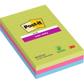 Notatblokk POST-IT SSN 102x152lin ass(3)