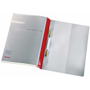 Tilbudsmappe Esselte rød karton, A4, 25 stk