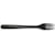 Vork Conpax Folia, herbruikbaar, CPLA, 19 cm, zwart, pak van 50