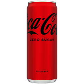 Läsk Coca-Cola Zero 20 x 33 cl inkl pant