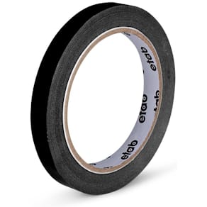 Tejp märk PVC 9mmx66m svart