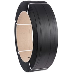 Strapbånd Master'in Performance PP 12x0,63 mm, 2100 m, sort, 2 rl