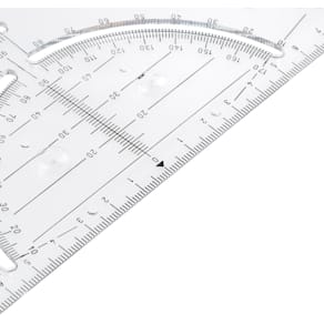 Schnellzeichendreieck Aristo Winkelteilung