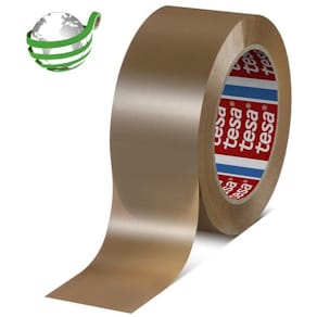 Emb.tape TESA PCR PET 50mmx132m brun