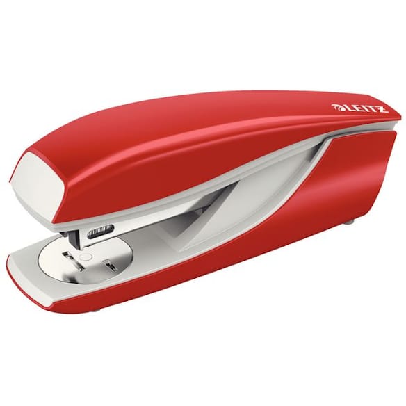 Stiftemaskin LEITZ 5502 30 ark rød
