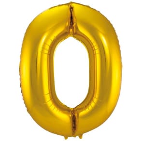 Ballong JOKER 86 cm tall 0 gull