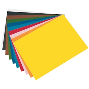 Tonpapier Folia, 50x70 cm, 10 Farben, 130 g/m²