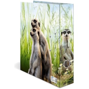 Ordner HERMA Erdmännchen, A4, 70 mm, bunt