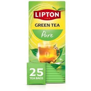 Thee Lipton Feel Good Selection, groene thee, doos van 25 zakjes