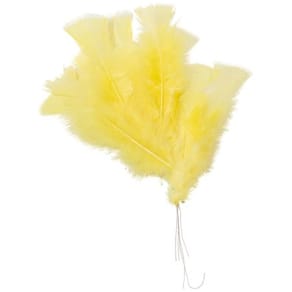 Påskfjädrar Gul, 48/fp