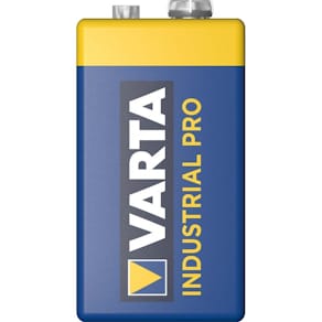 9V batteri Varta Industrial Pro, alkaline 6LR61, 1 stk