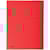 Dossiermap Exacompta Foldyne, 24 x 32 cm (A4), rood