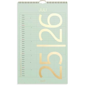 Kalender Mayland 2024/2025, hvid, FSC Mix Credit