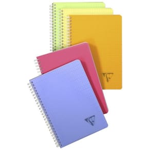 Notatbok CLAIREFONTAINE Linicolor A5 rut
