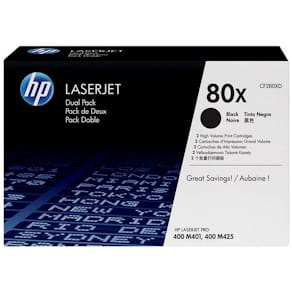 Toner HP CF280XD 80X 13,8K svart 2/fp